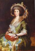 Francisco Jose de Goya Portrait of Senora Bermusezne Kepmasa. oil painting